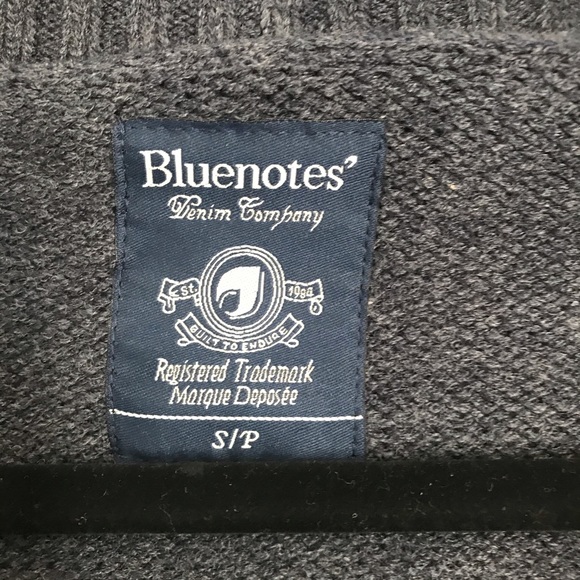 Blue ores Wrap Tie-Waist Sweater Size Small - Picture 4 of 4